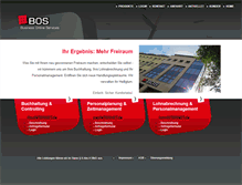 Tablet Screenshot of bos-edv.de